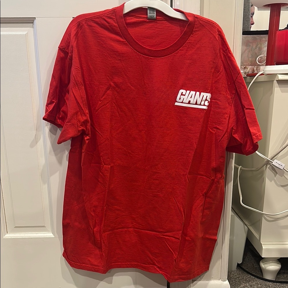 NY Giants event staff tshirt